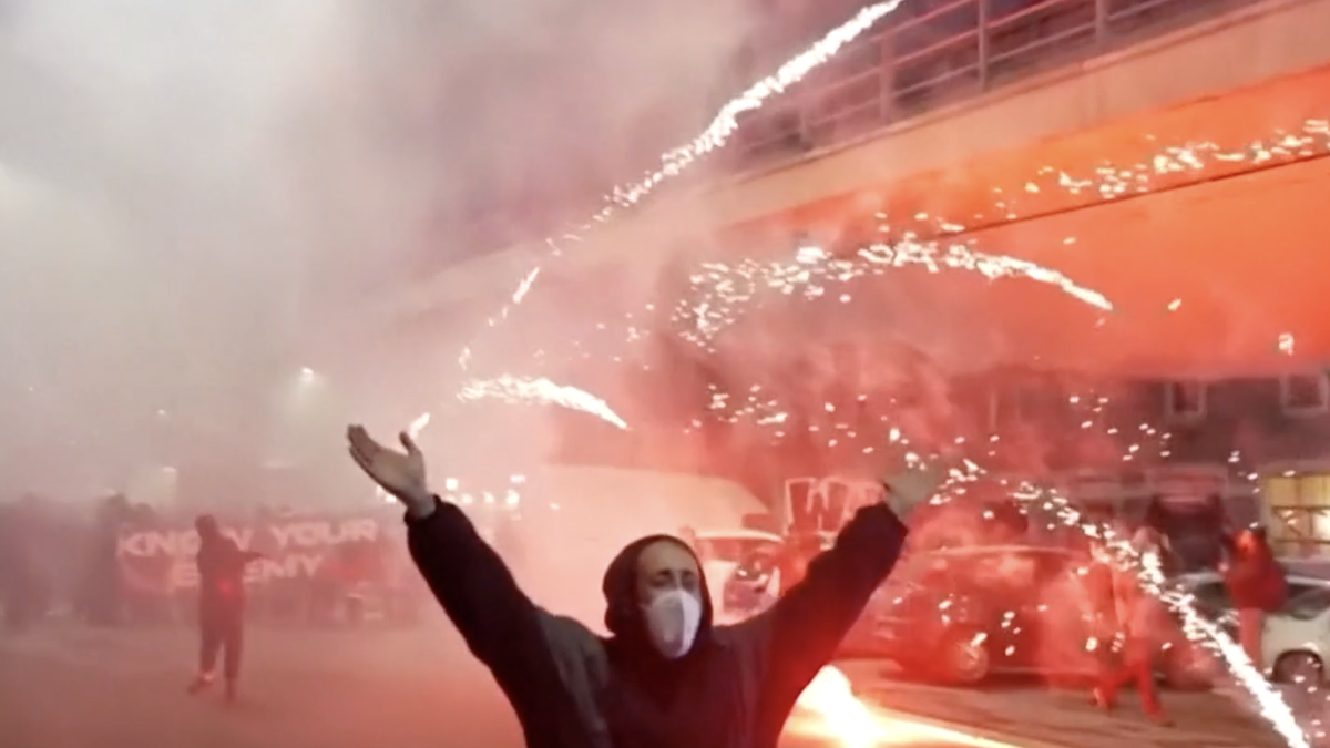 Violencia en Milán durante una protesta contra los Juegos Olímpicos de Invierno