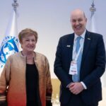 Federico Sturzenegger se reunió con Kristalina Georgieva y destacó el respaldo del FMI al plan de Milei