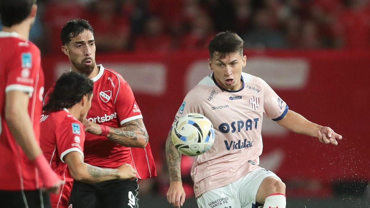 en el partido del año, Independiente igualó agónicamente 4-4 ante Unión