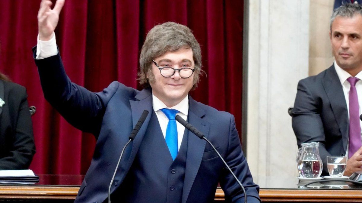 Javier Milei abrió sesiones en modo campaña permanente