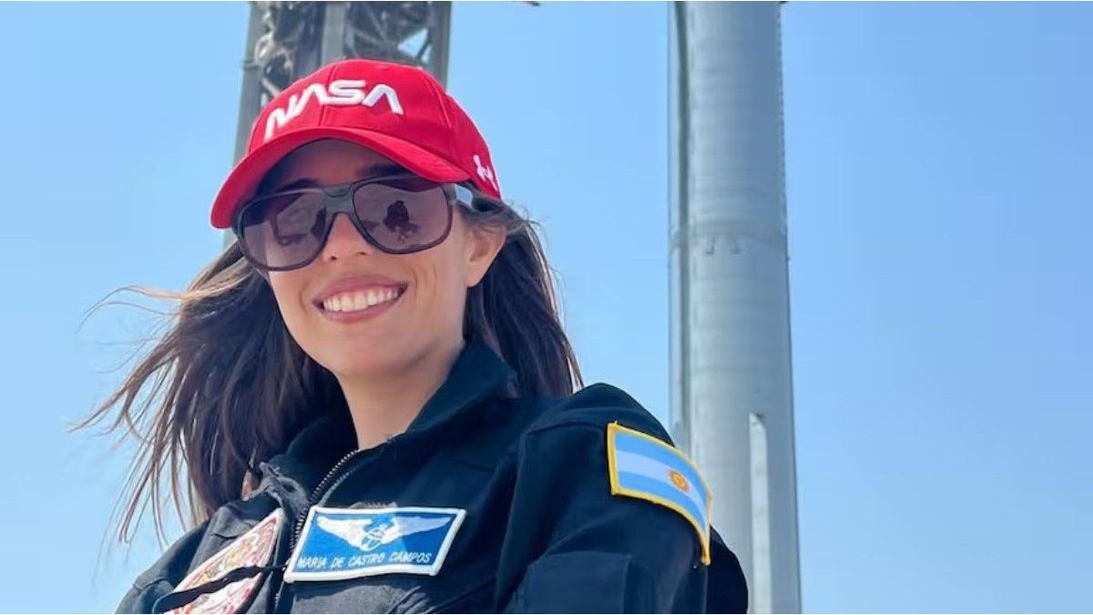 Quién es Noel De Castro, la primera mujer argentina que en meses viaja al espacio