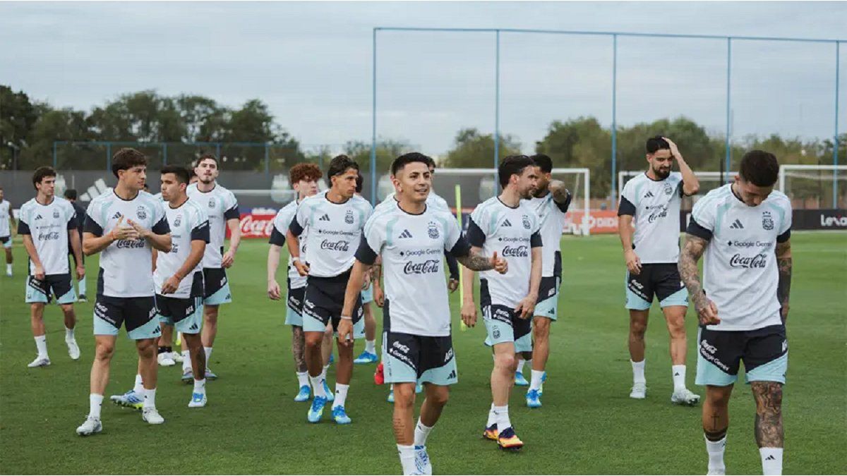 Sin Lionel Messi, así sería el 11 titular de la Selección Argentina contra Mauritania