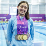 Agostina Hein arrasa en los Juegos Suramericanos de la Juventud con siete medallas doradas