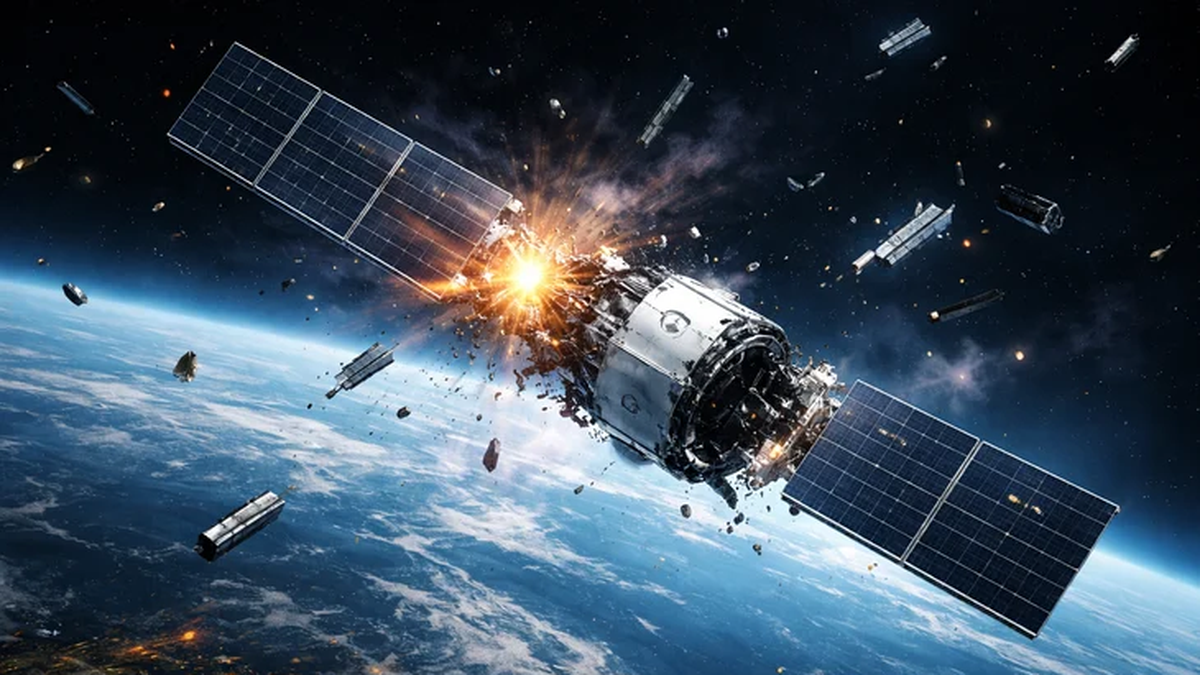 Starlink perdió un satélite tras una explosión en el espacio y crecen las dudas sobre la seguridad orbital