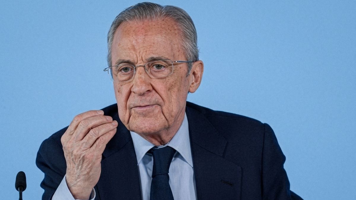 Florentino Pérez encabeza una conferencia de prensa urgente y desmintió rumores de renuncia