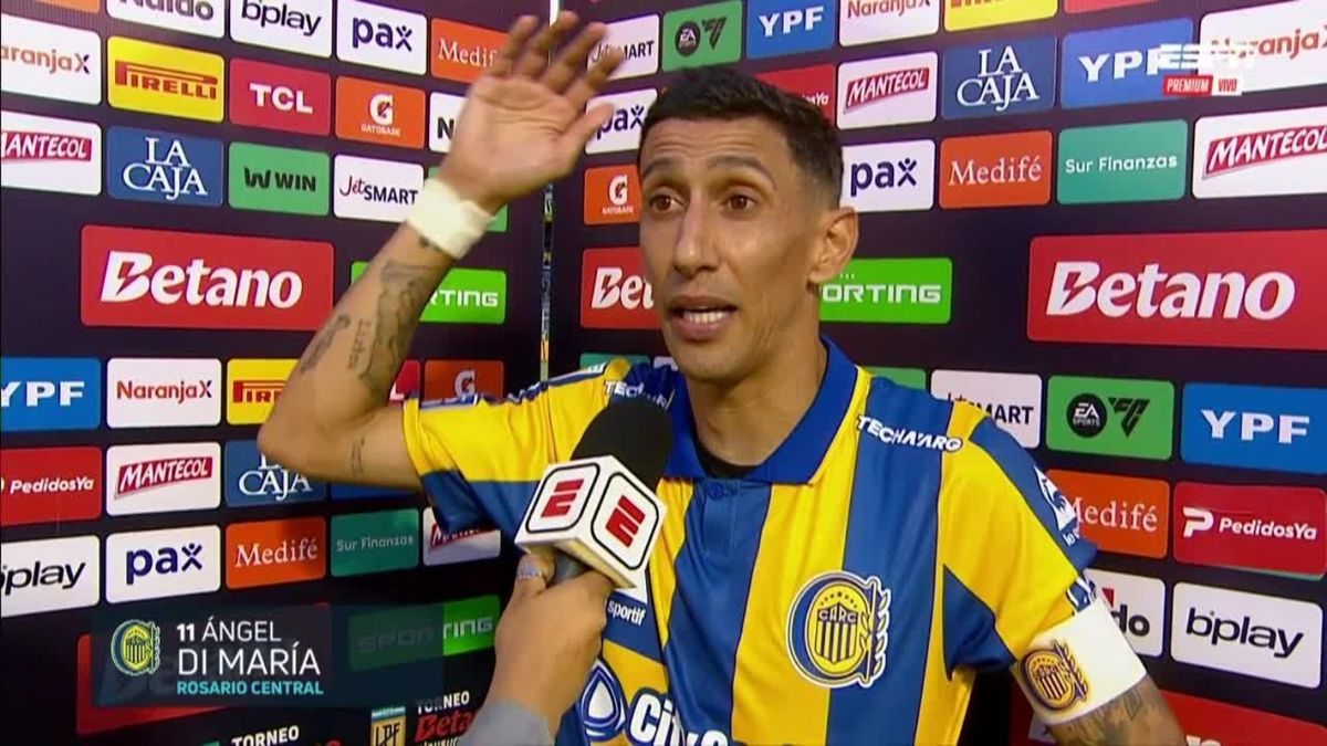 La picante frase de Ángel Di María contra el arbitraje tras la derrota frente a River: Sabíamos que podía pasar