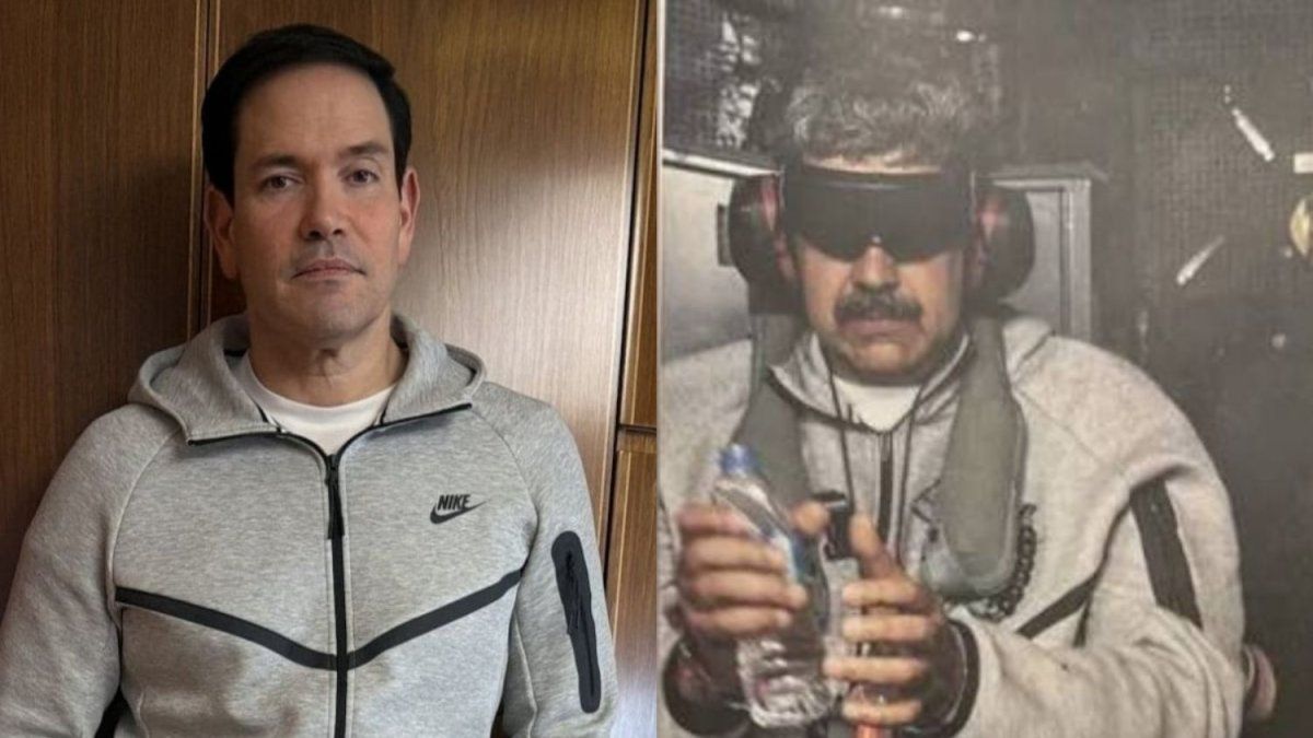 Marco Rubio negó haberse inspirado en Nicolás Maduro para usar el atuendo viral de Nike