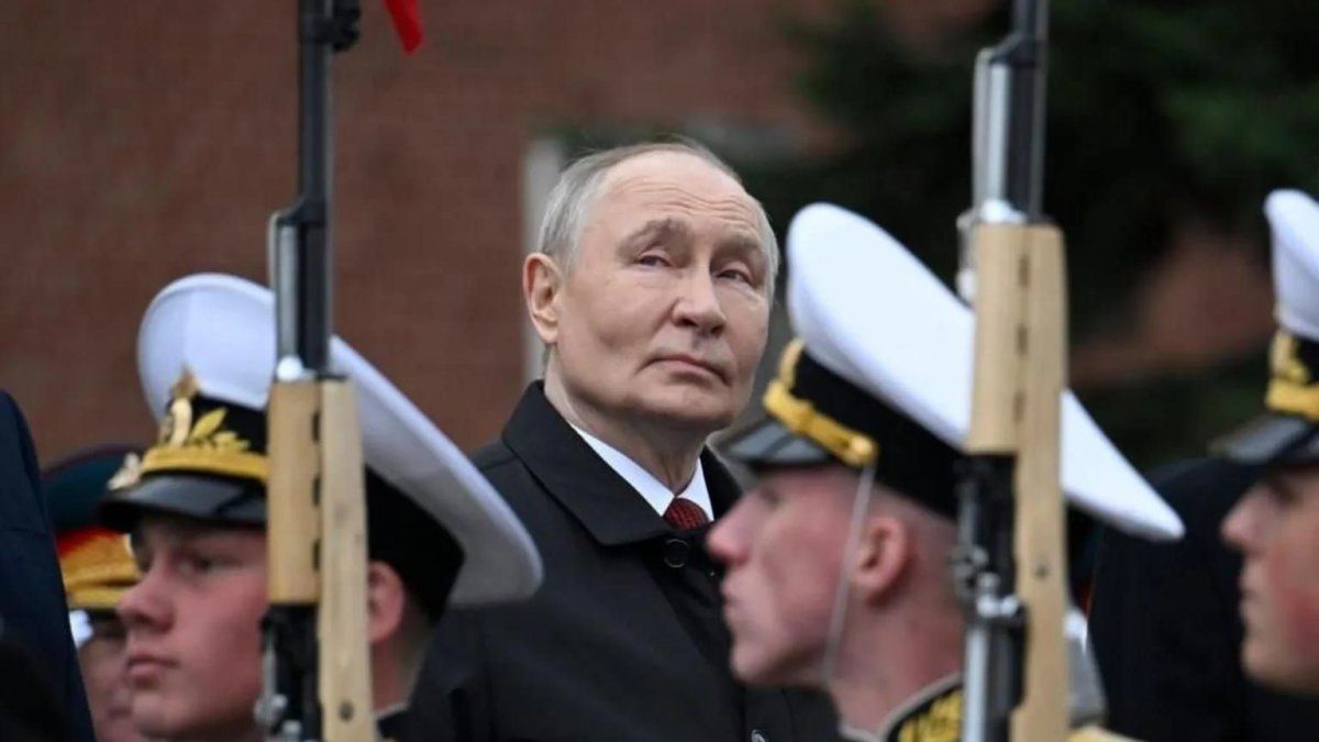 Vladimir Putin denunció a la OTAN durante el desfile del Día de la Victoria rusa