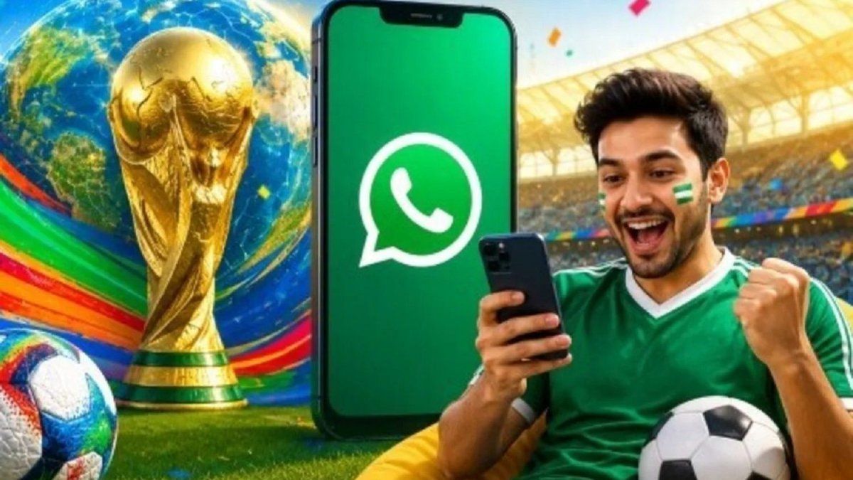 WhatsApp lanzó una función especial para seguir el Mundial 2026
