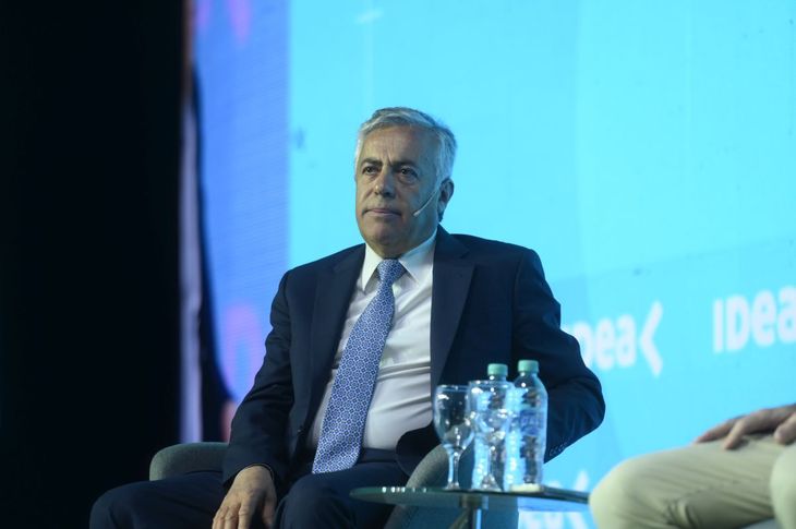 Alfredo Cornejo durante su discurso.