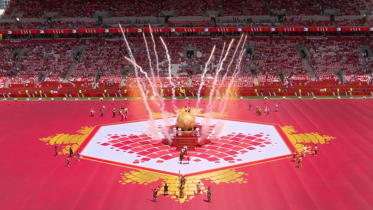 Canadá celebró su ceremonia inaugural con Michael Bublé y ya juega ante Bosnia