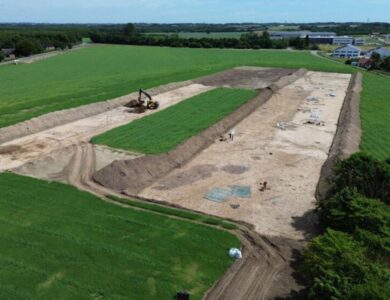 Descubren un gigantesco centro de producción textil vikingo en Dinamarca
