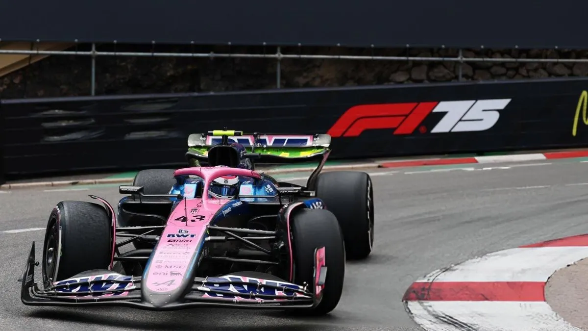 buena largada de Franco Colapinto y problemas para Max Verstappen en el inicio del Gran Premio de Mónaco
