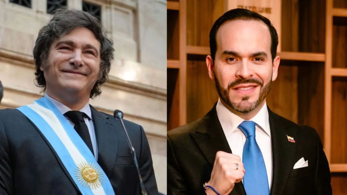 Javier Milei celebró el triunfo de Abelardo De la Espriella en Colombia