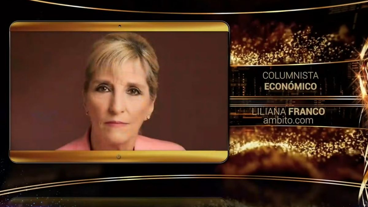 Liliana Franco ganó el Martín Fierro como mejor columnista económica
