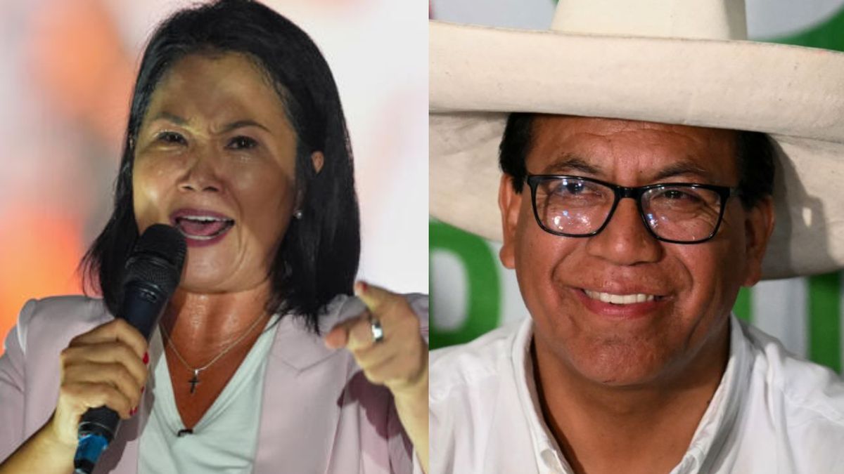 con el 97% escrutado, Roberto Sánchez mantiene la ventaja sobre Keiko Fujimori