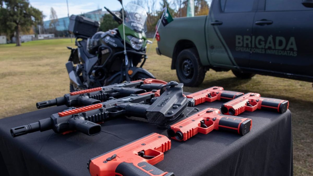 San Isidro incorporó armas de baja letalidad