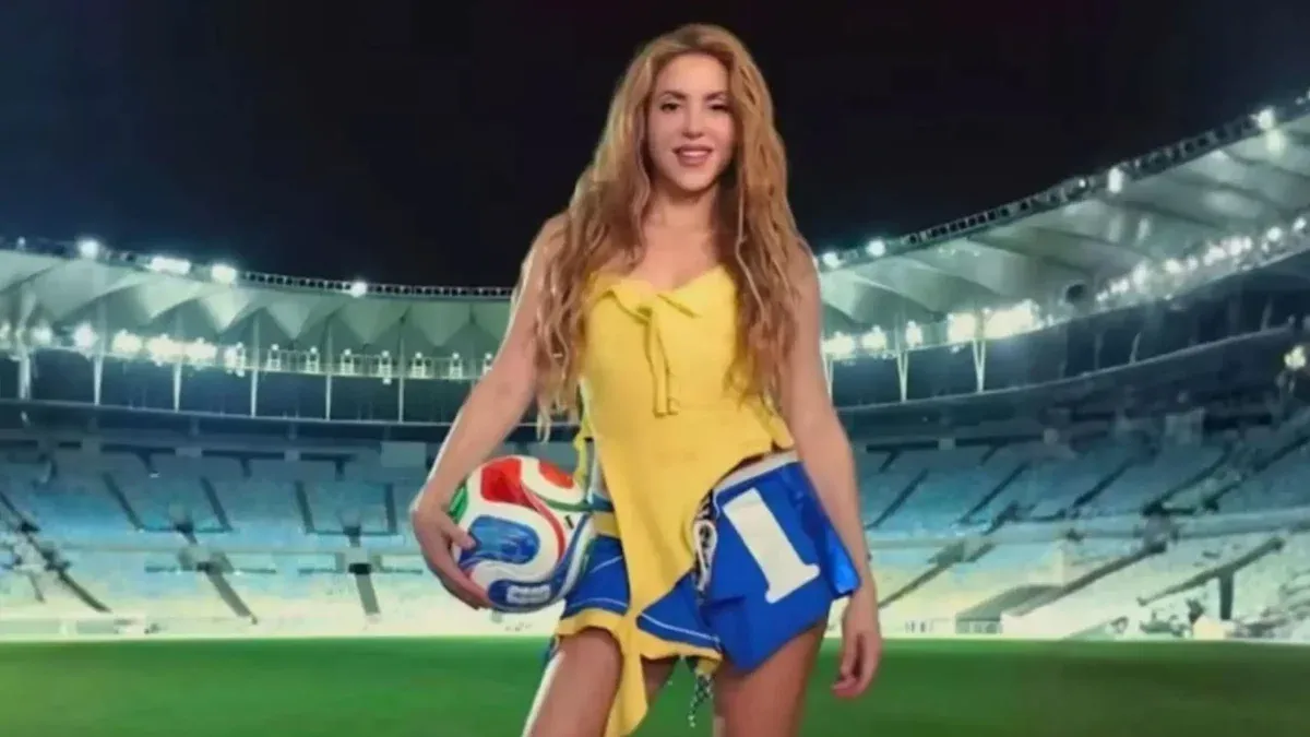 Shakira hace historia y lleva la canción oficial del Mundial al Top 2 global de Spotify