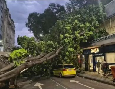 al menos cinco muertos por ráfagas de hasta 125 km/h en Río de Janeiro y San Pablo