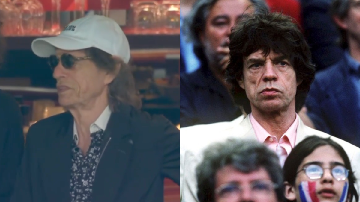 Mick Jagger volvió a ver caer a Inglaterra ante Argentina