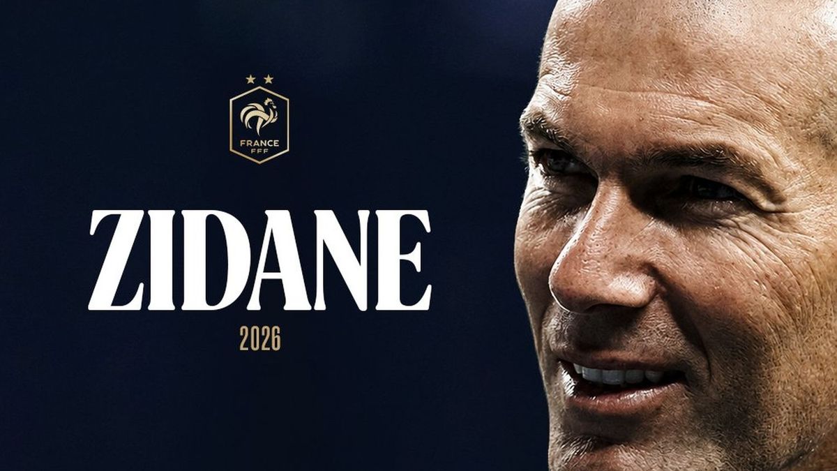 Presentaron a Zinedine Zidane como nuevo entrenador de la Selección de Francia